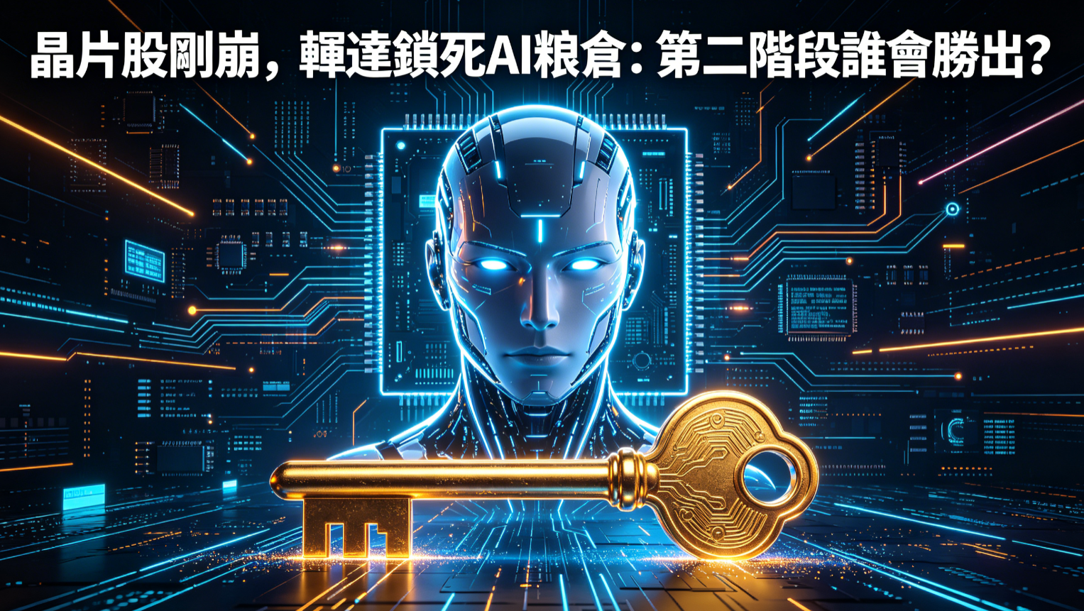晶片股剛崩，輝達鎖死AI糧倉：第二階段誰會勝出？